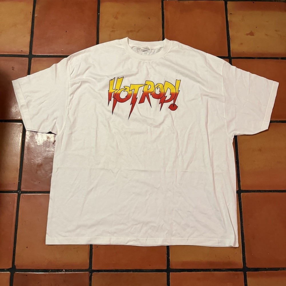 Vintage WWE Rowdy Roddy Piper "Hot Rod!"‎ T-Shirt 2XL